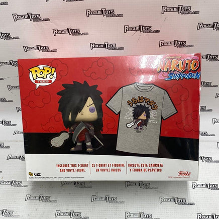 Funko POP! Tees Naruto Shippuden Madara Uchina(SM) GameStop Exclusive - Rogue Toys