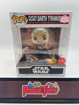 Funko POP! Star Wars Red Saber Series Volume 1: Darth Tyranus (Glows in the Dark) (GameStop Exclusive)