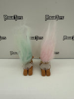 Russ Crawling Baby Troll Dolls Light Blue & Pink