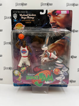 Playmates Space Jam Michael Jordan & Bugs Bunny w/ Hyper Lane Surfer
