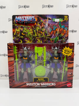 Mattel Masters of the Universe (MOTU) Glow in the Dark Skeleton Warriors