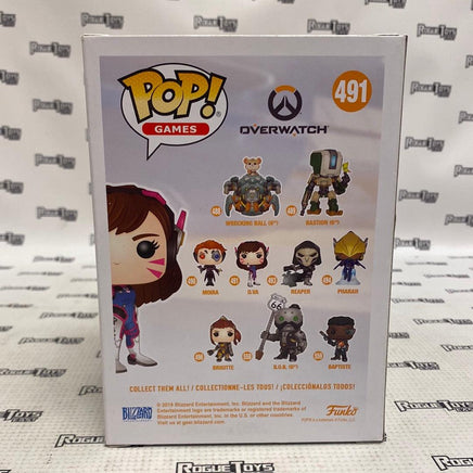 Funko POP! Games Overwatch D.Va (Diamond Collection) (GameStop Exclusive) - Rogue Toys