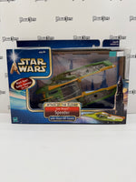 Hasbro Star Wars: Attack of the Clones Zam Wesell Speeder w/ Blast-Off Panels
