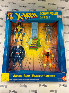 ToyBiz Marvel Comics The Uncanny X-Men Action Figure Gift Set Wolverine | Iceman | Mr. Sinister | Sabretooth