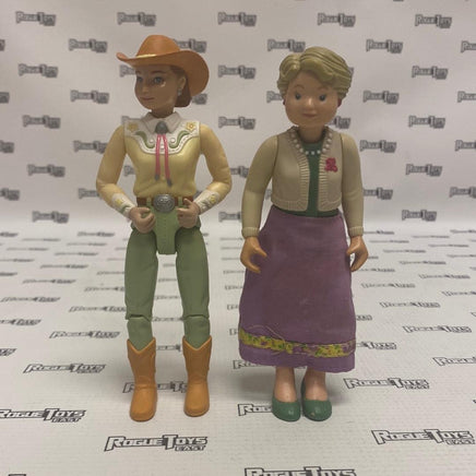 Fisher Price Loving Family Western Horse Rider (2001) & Grandma (1993) - Rogue Toys