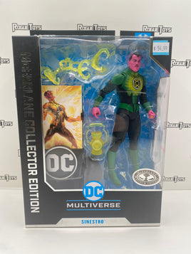 McFarlane Toys Collector Edition DC Multiverse Sinestro Corps War Sinestro (Platinum Edition)