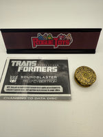 Hasbro Transformers Generations Voyager Class Fall of Cybertron Decepticon Soundblaster with Buzzsaw