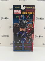 Diamond Select Toys Marvel Universe Minimates Iron Man 2 Race Track Tony Stark / Nick Fury / Battle Damaged Mark VI Iron Man / Battle Damaged War Machine 4-Pack (Action Figure Xpress Exclusive)