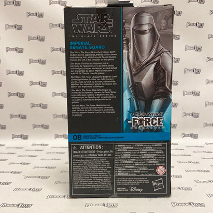 Hasbro Star Wars The Black Series Gaming Greats Star Wars: The Force Unleashed Imperial Senate Guard - Rogue Toys