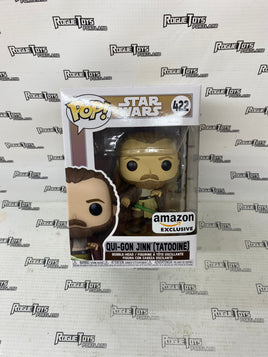 Funko POP! Star Wars Qui-Gon Jinn (Tatooine) #422 Amazon Exclusive