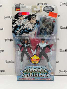 ToyBiz Marvel Comics Alpha Flight Northstar and Aurora
