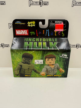 Diamond Select Toys Marvel Minimates The Incredible Hulk Hulk & Bruce Banner 2-Pack