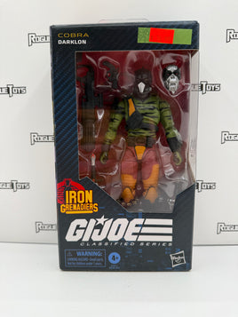 Hasbro G.I. Joe Classified Series Iron Grenadiers Cobra Darklon