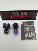 Hasbro Transformers War for Cybertron Siege Micromasters Decepticon Air Strike Patrol Storm Cloud & Visper