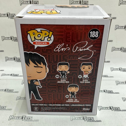 Funko POP! Rocks Elvis Presley Elvis ‘68 Comeback Special #188 - Rogue Toys