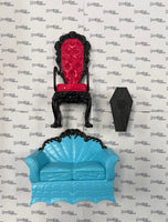 Monster High Coffin Bean Playset, an 11-inch fashion doll-scale coffee shop