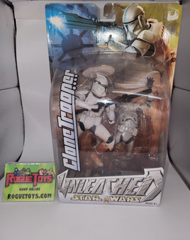 Hasbro Star Wars the Force Unleashed- Clone Trooper (White Armor)