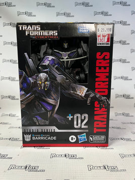 Transformers War for Cybertron Gamer Edition Barricade Studio Series 02