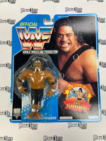 Hasbro WWF Series 10 Fatu of the Headshrinkers with Fatu Flattener!