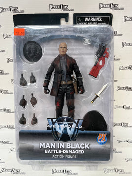 Diamond Select PX Exclusive Westworld Man In Black Battle-Damaged