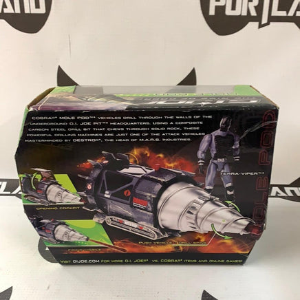 GI JOE Rise of Cobra Mole Pod with Terra Viper - Rogue Toys