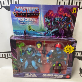 MOTU Origins Rise of Evil 2 Pack Keldor and Trapjaw