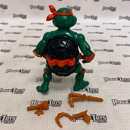 1990 Storage Shell Michelangelo (Broken Clip) (Incomplete) - Rogue Toys