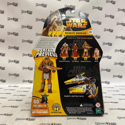 Hasbro Star Wars: Revenge of the Sith Sneak Preview Wookiee Warrior - Rogue Toys