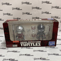 Loyal Subjects Action Vinyls Teenage Mutant Ninja Turtles Metallic Armor Shredder and Metallic Armor Foot Ninja Hastings Exclusive