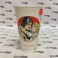 1973 7-Eleven Slurpee Cup DC Comics Tarzan & Jane Clayton - Rogue Toys