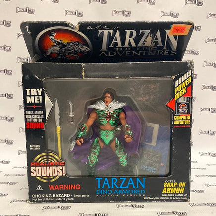 Trendmasters Tarzan The Epic Adventures at the Earth’s Core Tarzan Dino Armored - Rogue Toys