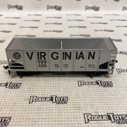 Vintage Ho Tyco Mantua Virginian 2 Bay, Coal Hopper - Rogue Toys