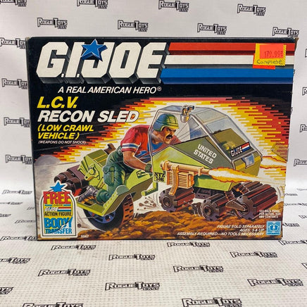 Hasbro 1985 GI Joe L.C.V. Recon Sled (Low Crawl Vehicle) - Rogue Toys