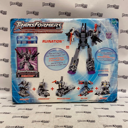 Hasbro Transformers: Robots in Disguise Ruination Decepticons Multi-Pack - Rogue Toys