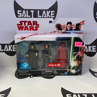 Hasbro Star Wars The Last Jedi Emperor Palpatine, Luke Skywalker, Royal Guard 3 Pack