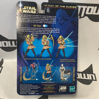 HASBRO - STAR WARS - ATTACK OF THE CLONES - KIT FISTO (JEDI MASTER)