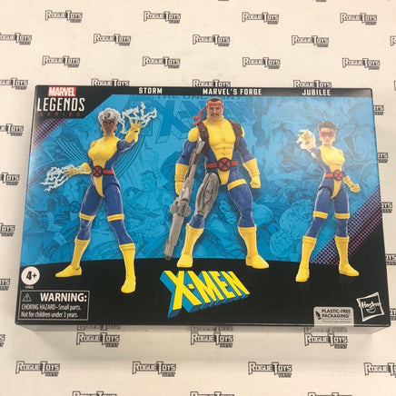 Hasbro Marvel Legends X-Men Storm, Forge, and Jubilee 3 Pack - Rogue Toys