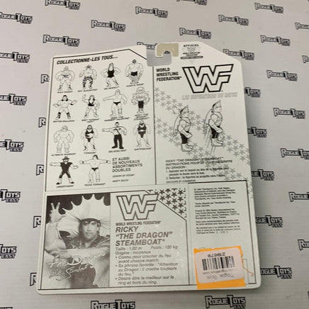 Hasbro 1992 Titan Sports WWF Ricky The Dragon Steamboat (European Card) - Rogue Toys