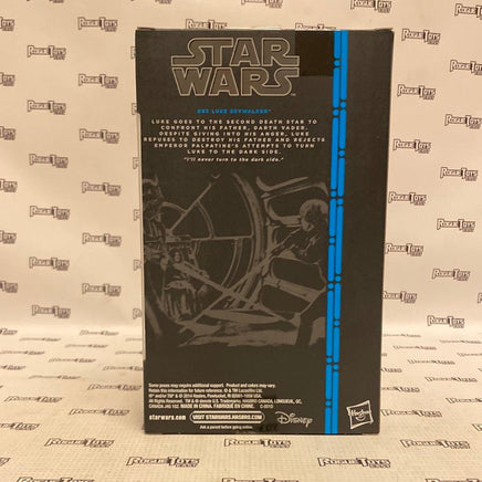 Hasbro 2014 Star Wars The Black Series Blue Line Luke Skywalker - Rogue Toys