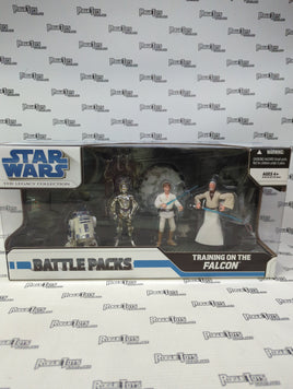 Hasbro Star Wars The Legacy Collection Battle Packs Training on the Falcon