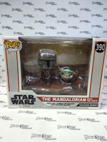 Funko POP! Television Moments Star Wars The Mandalorian with The Child 390