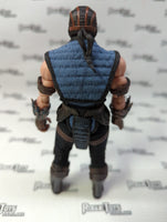 JM Toys 1/12 Mortal Kombat Sub Zero Third Party Action Figure (BROKEN, please see photos)