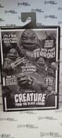 NECA Teenage Mutant Ninja Turtles (TMNT) x Universal Monsters Leonardo as Creature From the Black Lagoo  Ultimate Action Figure (B+W) (Copy)