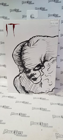 NECA IT Pennywise sketch cover