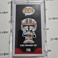 Funko POP STAR WARS 176- Clone Commander Cody (autographed with JSA COA)