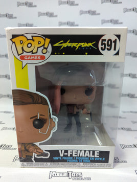 Funko POP! Games Cyberpunk 2077 V-Female 591