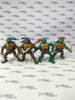 Playmates Teenage Mutant Ninja Turtles 2002 Set of 4 Figures (Leonardo, Donatello, Michelangelo, Raphael)