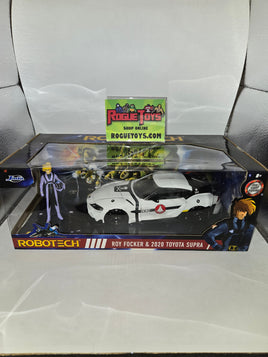 Jada toys Robotech- Roy Focker & 2020 Toyota Supra