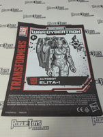 Hasbro Transformers War for Cybertron Trilogy Elita-1