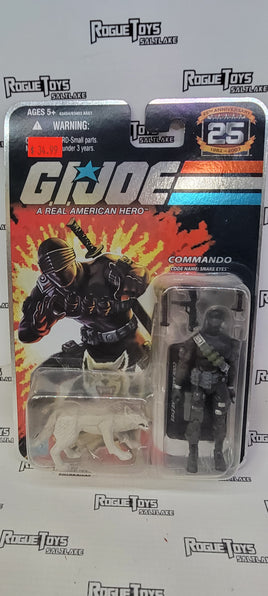GIJOE 25 Anniversary (Commando) Snakes Eye with Timber